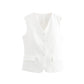 Urban Zip‑Front Sleeveless Waistcoat