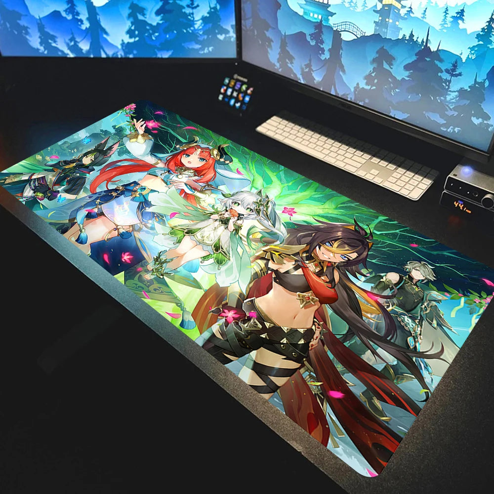 Genshin Impact Anime Mouse Pad - XXL Gaming Mat