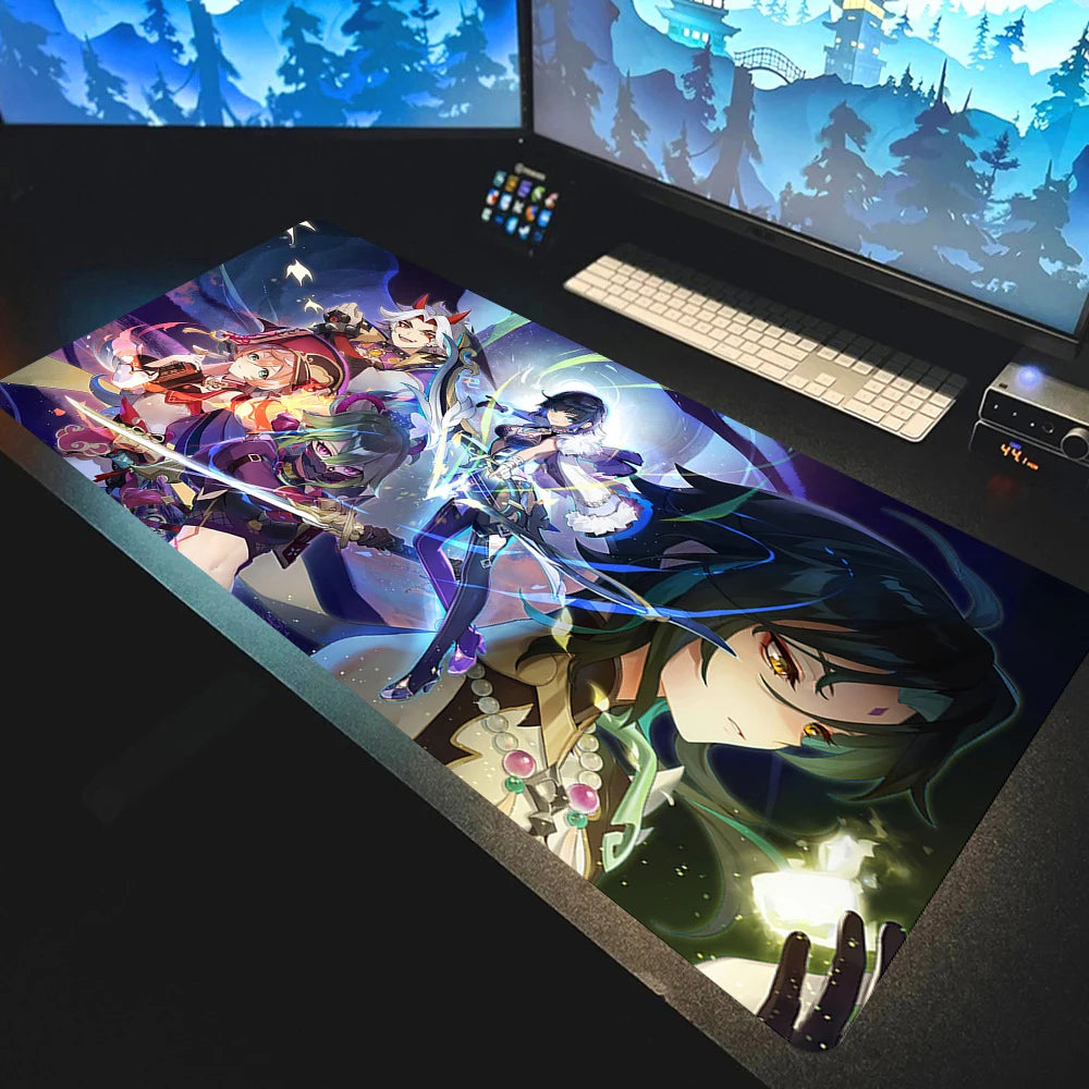 Genshin Impact Anime Mouse Pad - XXL Gaming Mat