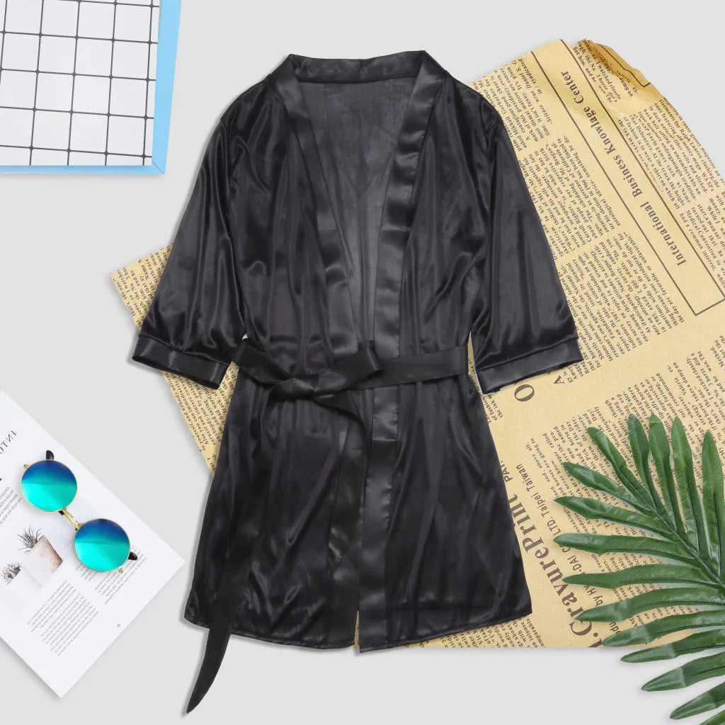 Silk Satin Night Elegance Nightgown