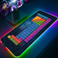 Gaming Keyboard Mat RGB Ergonomic Mouse Pad - XXL