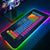 Gaming Keyboard Mat RGB Ergonomic Mouse Pad - XXL