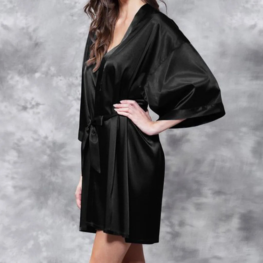 Silk Satin Night Elegance Nightgown