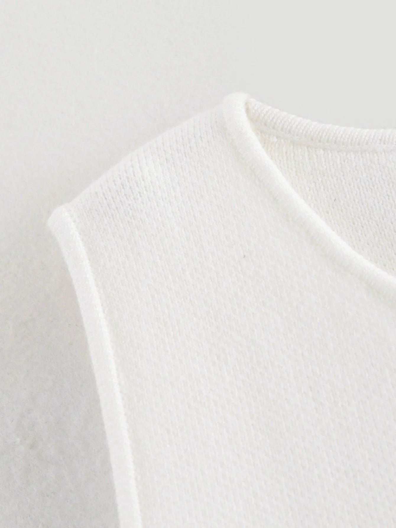 Chic Knit Sleeveless Vest Top