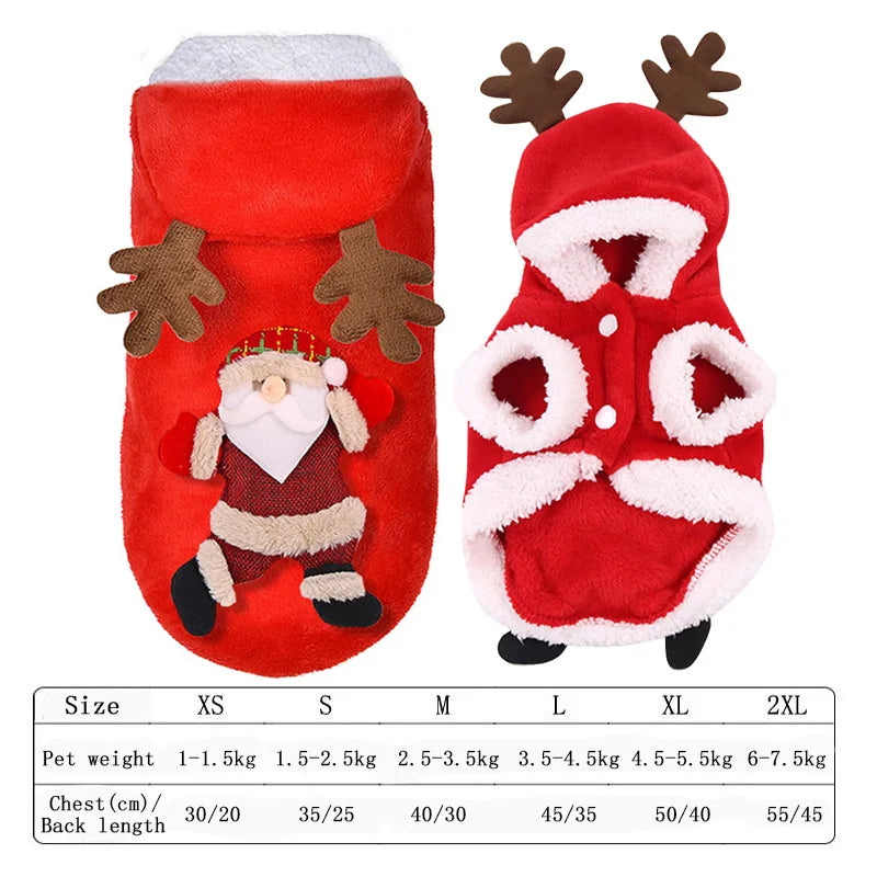 Pet Christmas clothing,