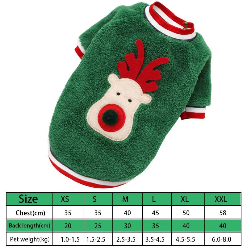 Pet Christmas clothing,