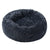 Winter Round Plush Dog Beds Washable Plush Fluffy Pet Cushion Dog Cat Bed Mat Portable Pet Kennel Puppy Pad