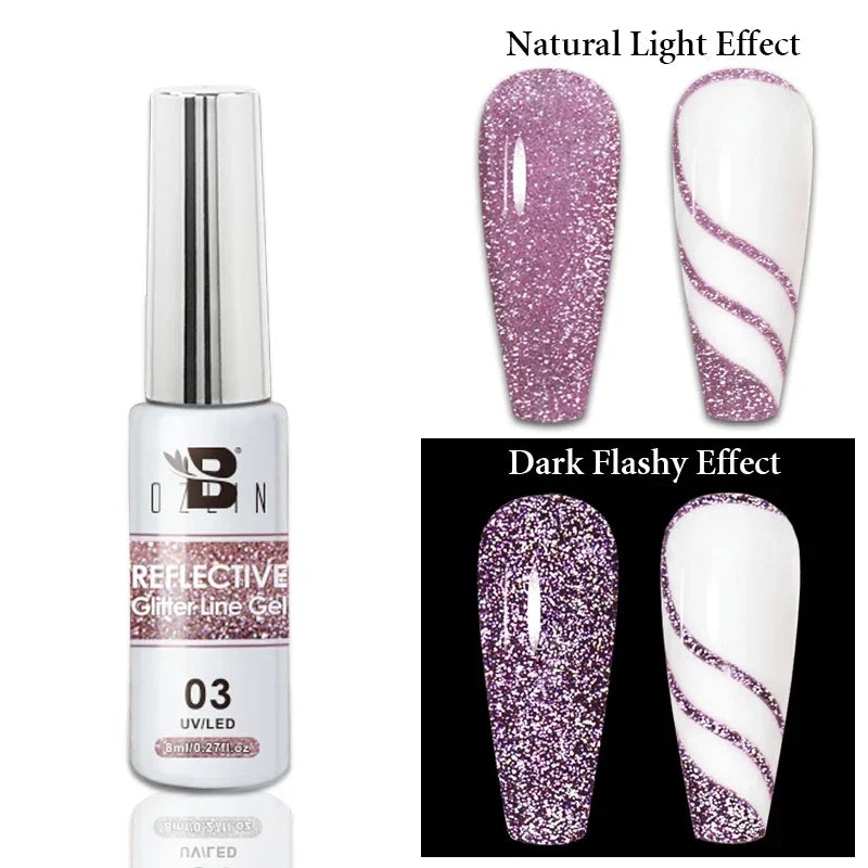 The Ultimate Chrome Mirror Liner Gel