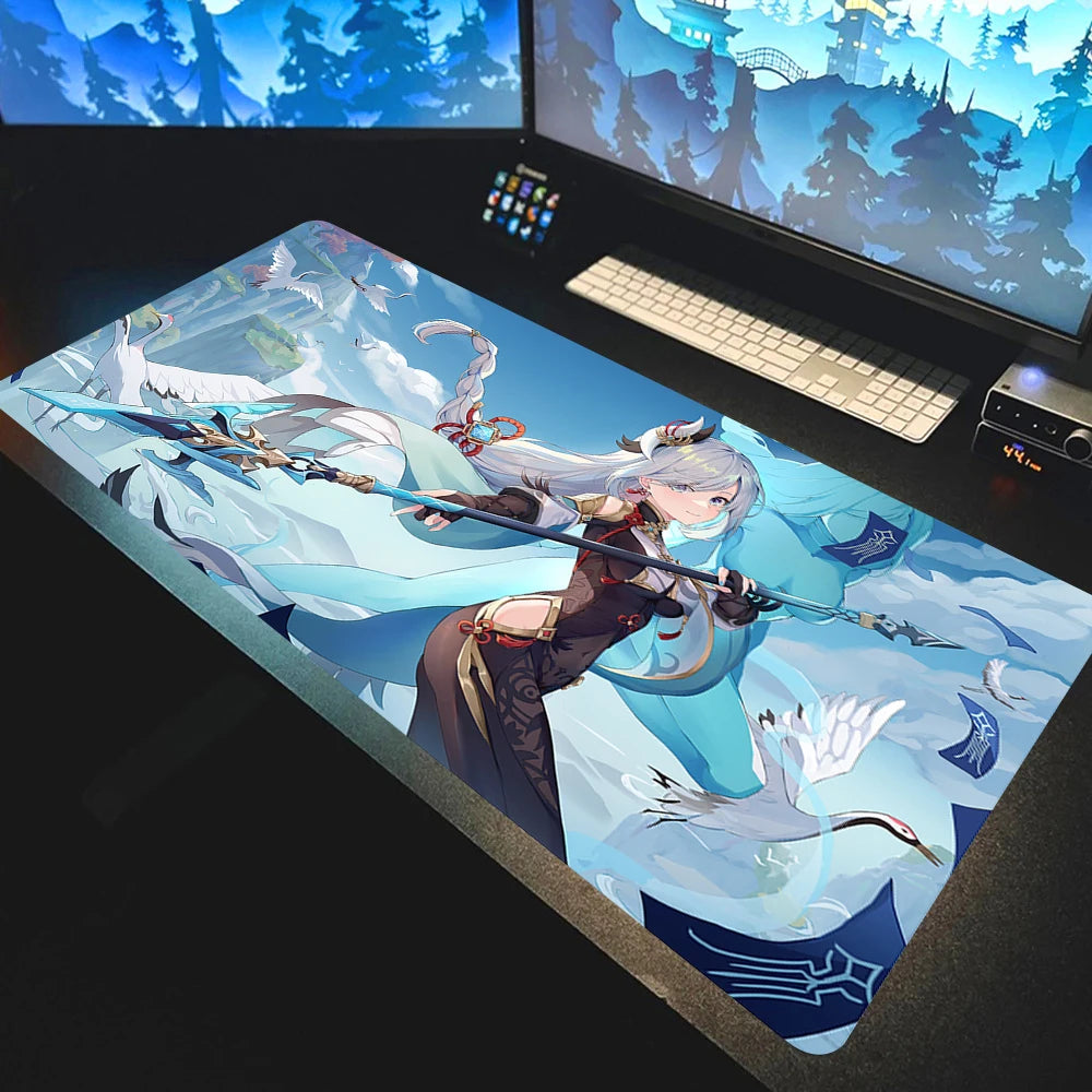 Genshin Impact Anime Mouse Pad - XXL Gaming Mat