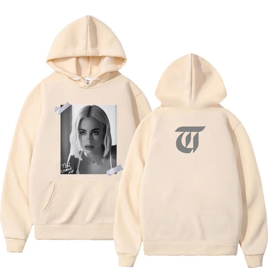 Singer Tini Stoessel Album Vintage Graphic Hoodie