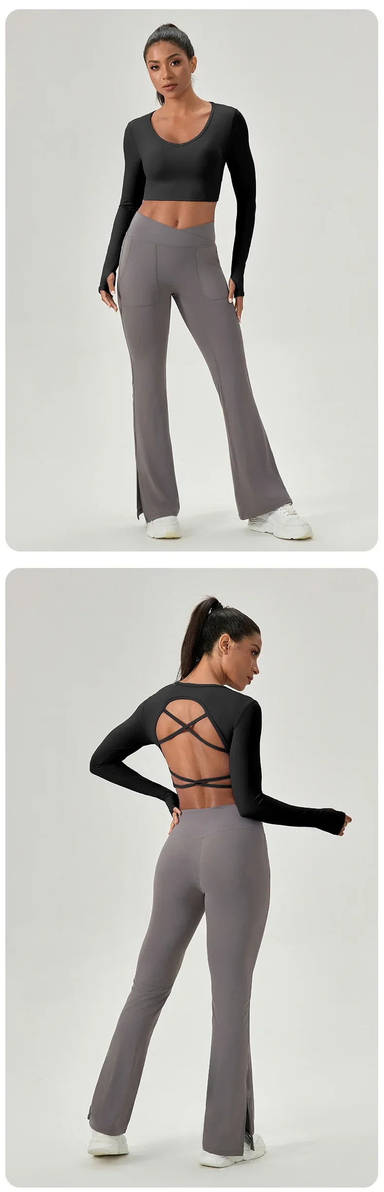 Active Form Long‑Sleeve Fitness Top