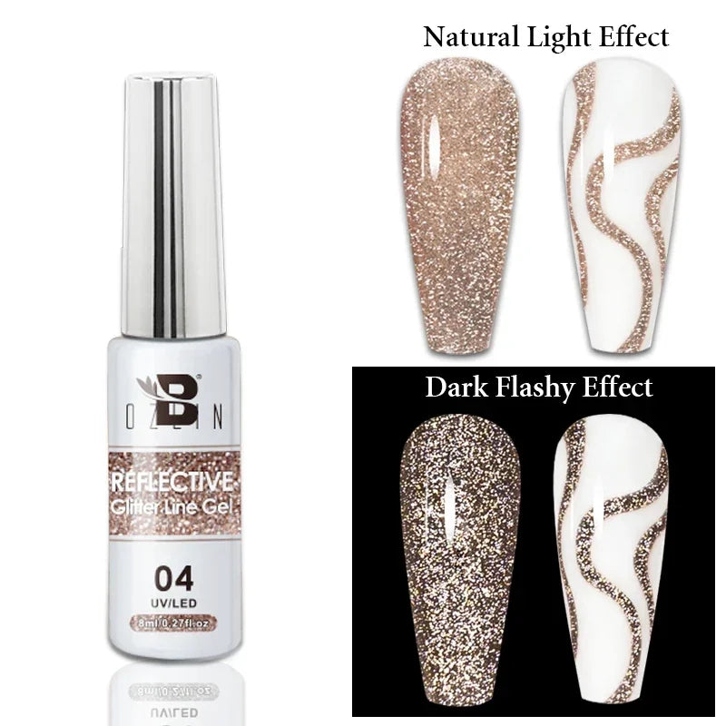 The Ultimate Chrome Mirror Liner Gel