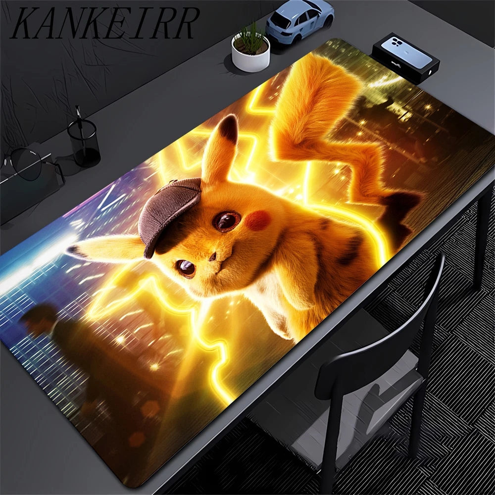 Pikachu Mouse Pad - Large Rubber Gaming Desk Mat