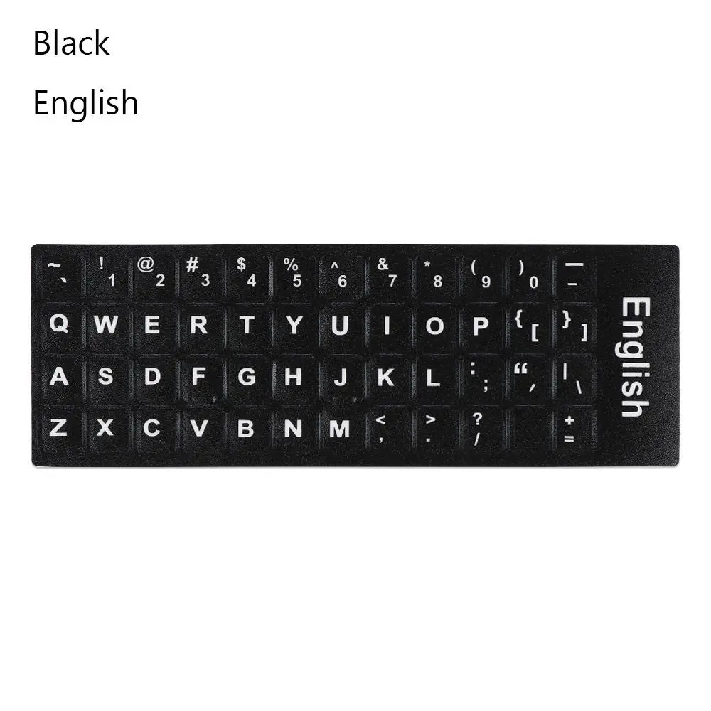 "Laptop Keyboard Sticker Protective Film - Multi-Language"