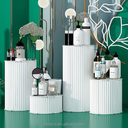 Wedding Decor Colorful Event Column Pedestal