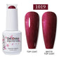 Clou Beaute 15ml HEMA/TPO-Free UV Gel Polish (Classic Red Collection)