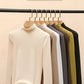 Women’s Slim Half‑Turtleneck Knitted Pullover Sweater