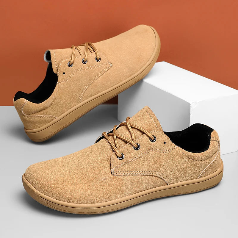 Men’s Wide‑Toe Minimalist Sneakers