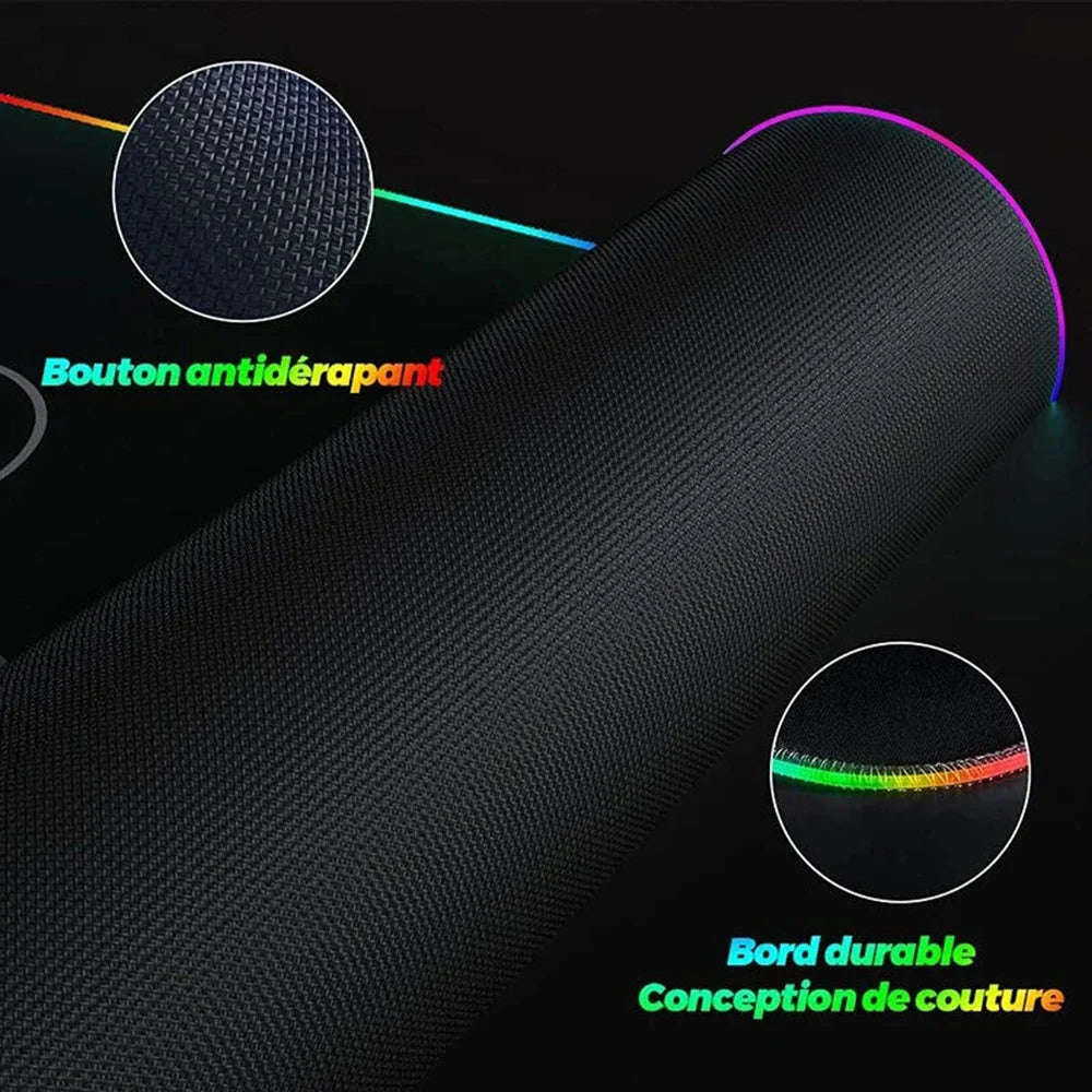 Gaming Keyboard Mat RGB Ergonomic Mouse Pad - XXL