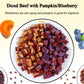 Diced Beef Dog Treats for Small,