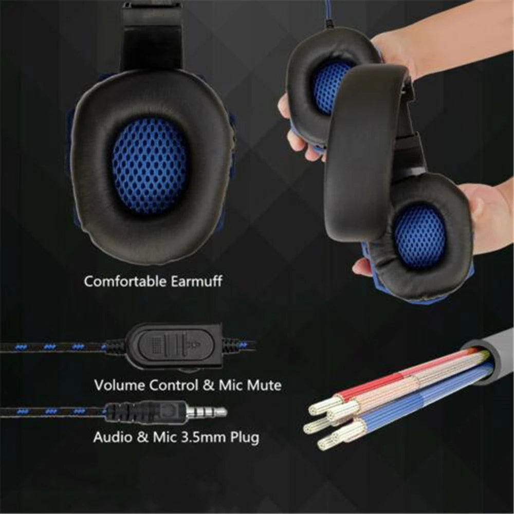 Gaming Headphones 3.5MM Wired