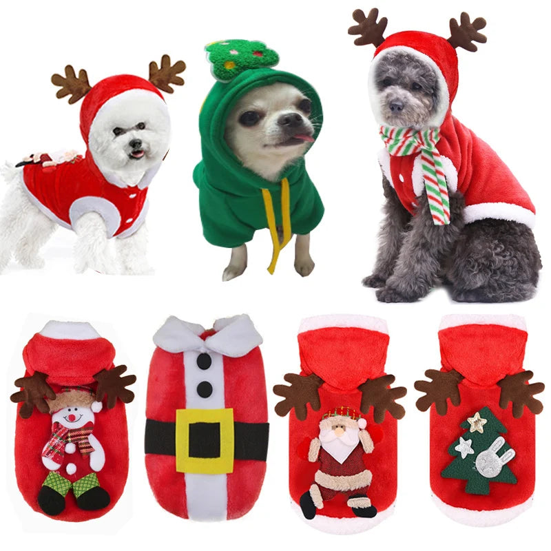 Pet Christmas clothing,
