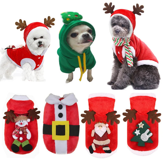 Pet Christmas clothing,