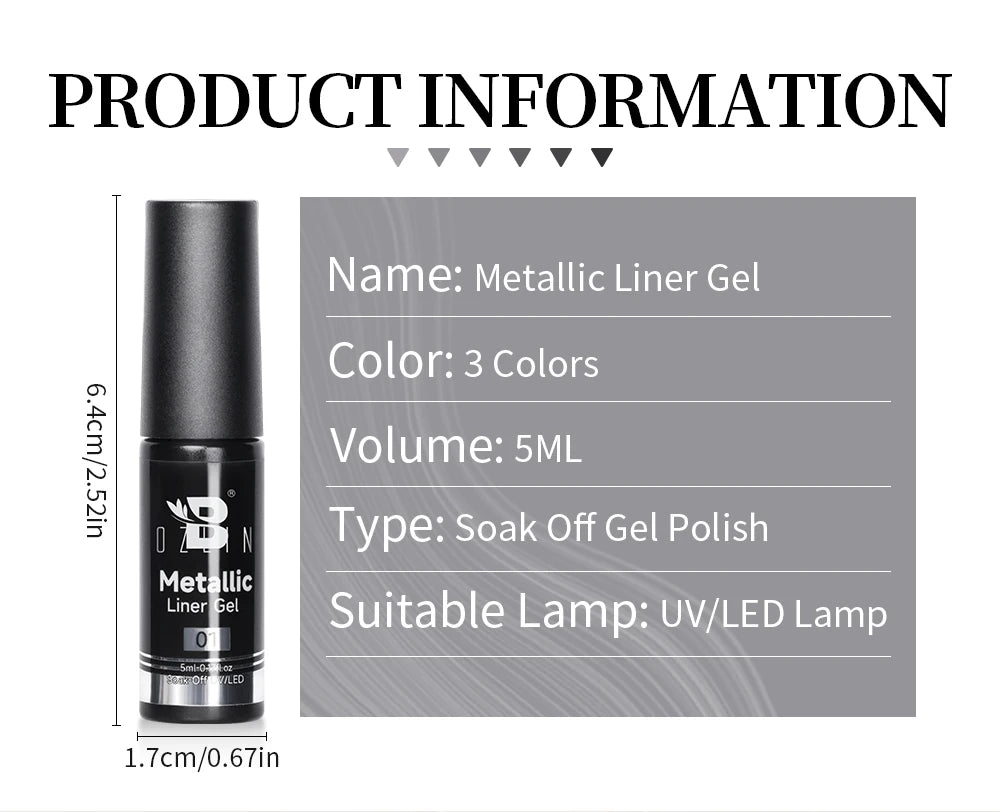 The Ultimate Chrome Mirror Liner Gel