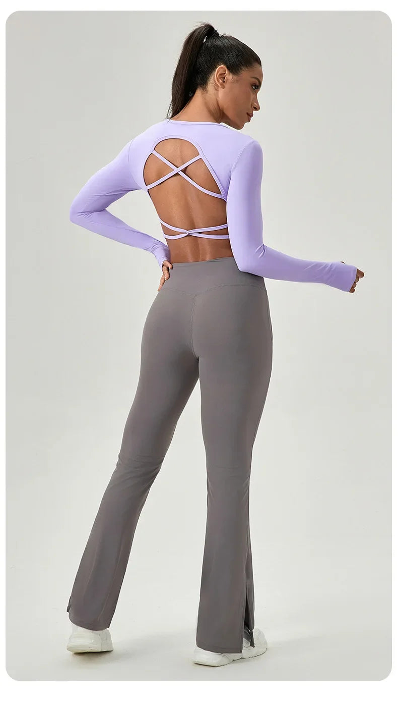 Active Form Long‑Sleeve Fitness Top
