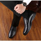 Men'S Leather Shoes New Black