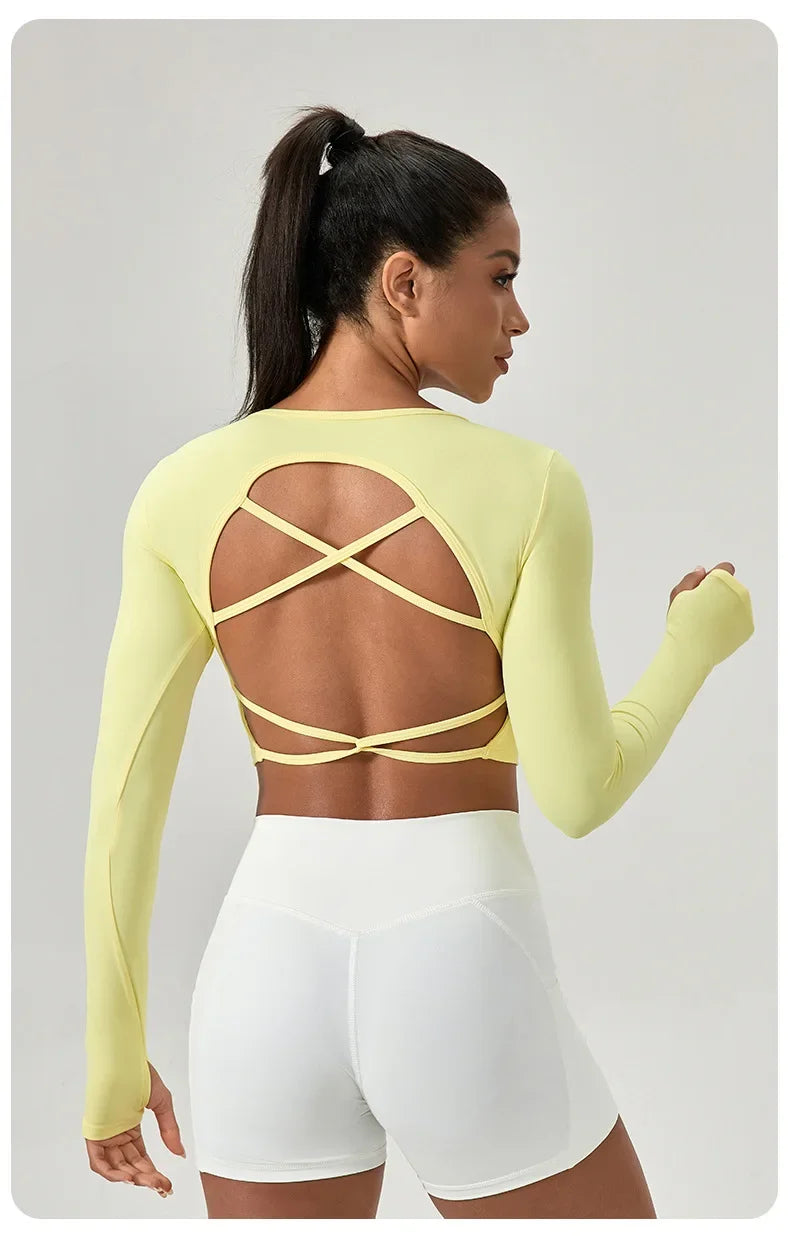 Active Form Long‑Sleeve Fitness Top