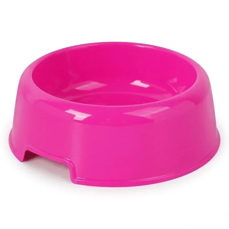 Pet Bowls Dog Cat Plastic Food