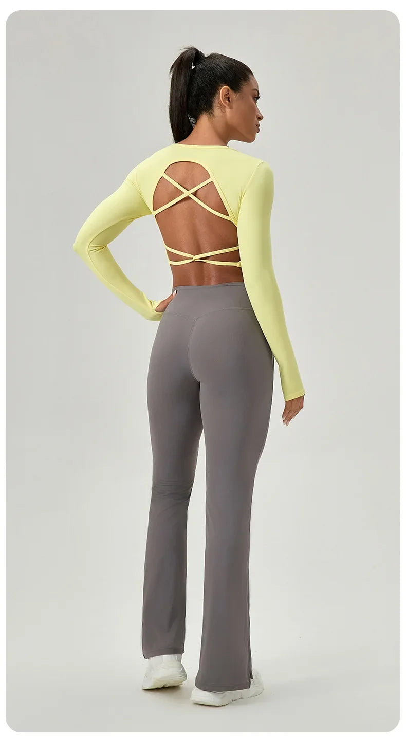 Active Form Long‑Sleeve Fitness Top