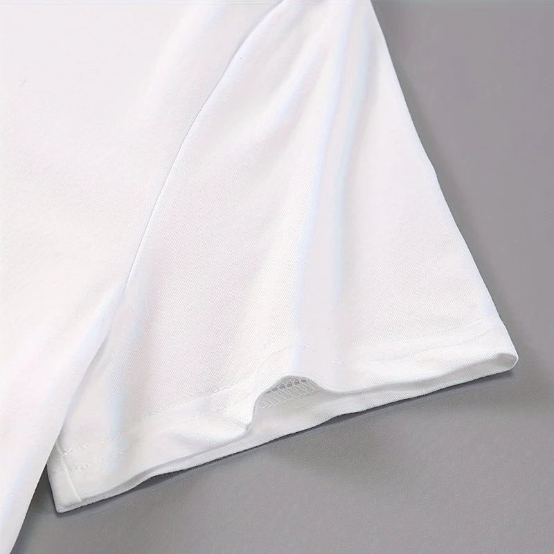 Funny Short‑Sleeve Printed T‑Shirt