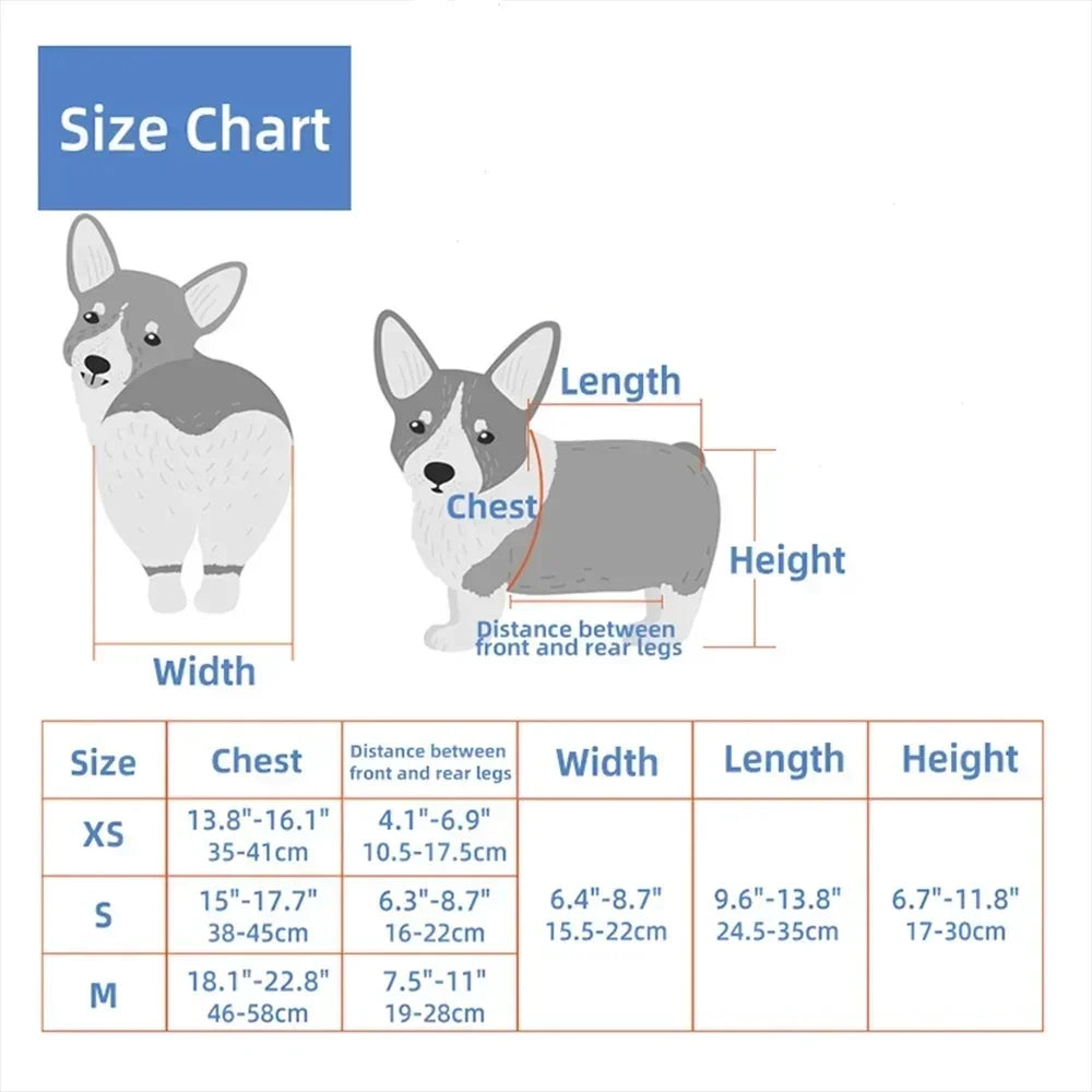 Four-Wheeled Wheelchair For Dog Pet Hind Leg Support Dog Elderly Mobility Aid Car Teddy