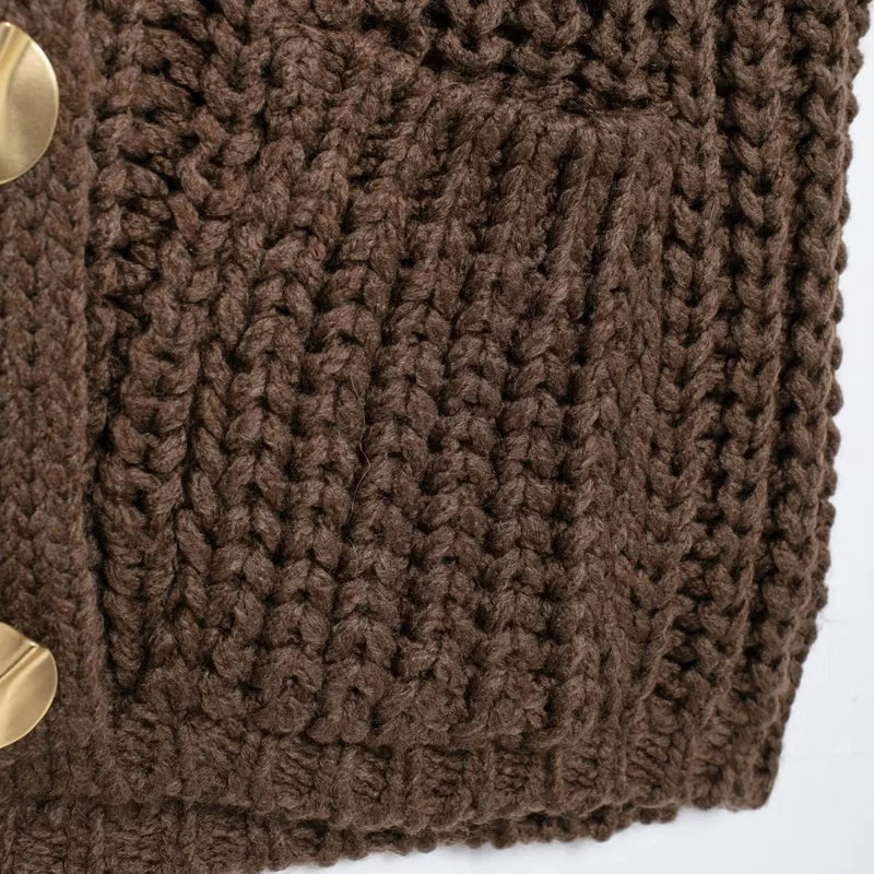 Cozy Knit Sleeveless Vest Top