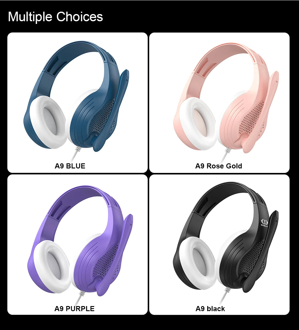 3.5mm Wired Over-Ear Headphones