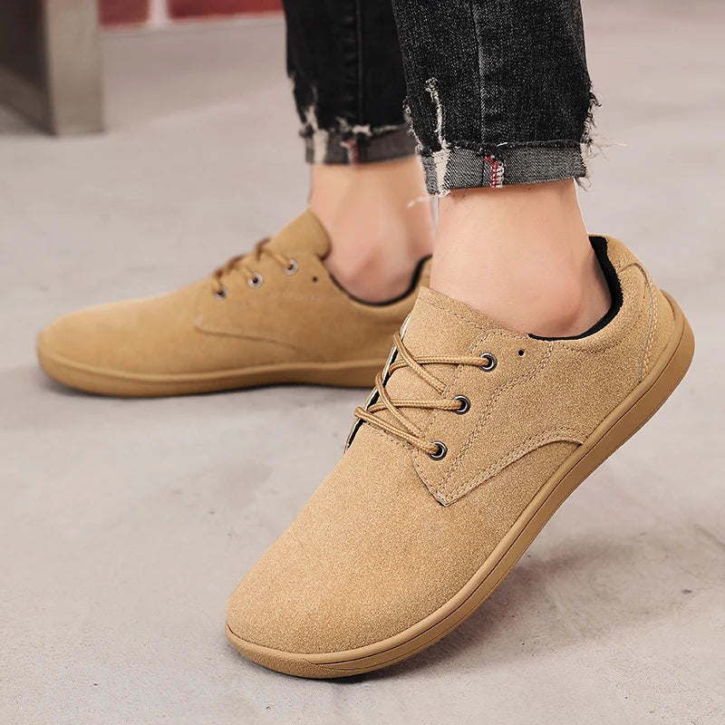 Men’s Wide‑Toe Minimalist Sneakers