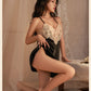 Midnight Lace Backless Nightdress
