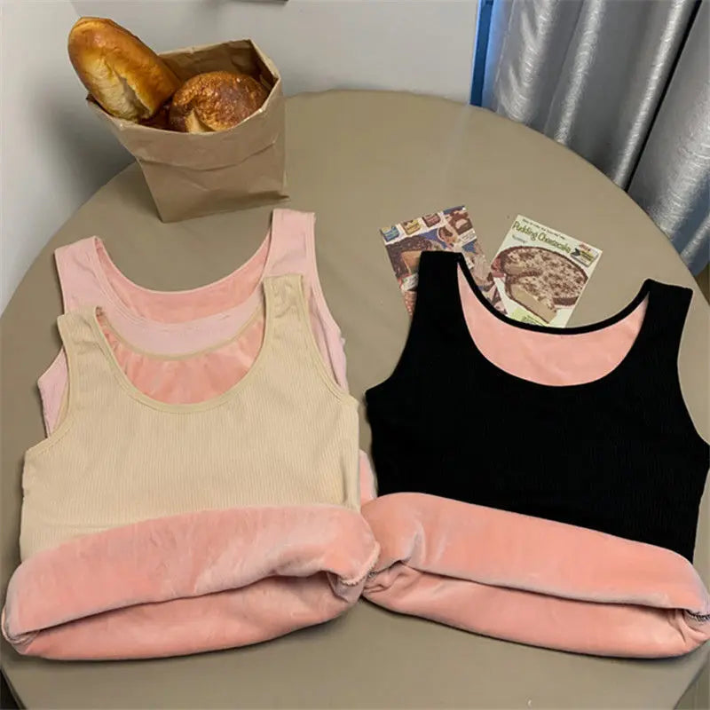 Winter Warm Velvet Thermal Vest
