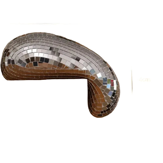 Melted Disco Ball Sculpture