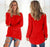 Women Warm Solid‑Color O‑Neck Loose Knit Sweater