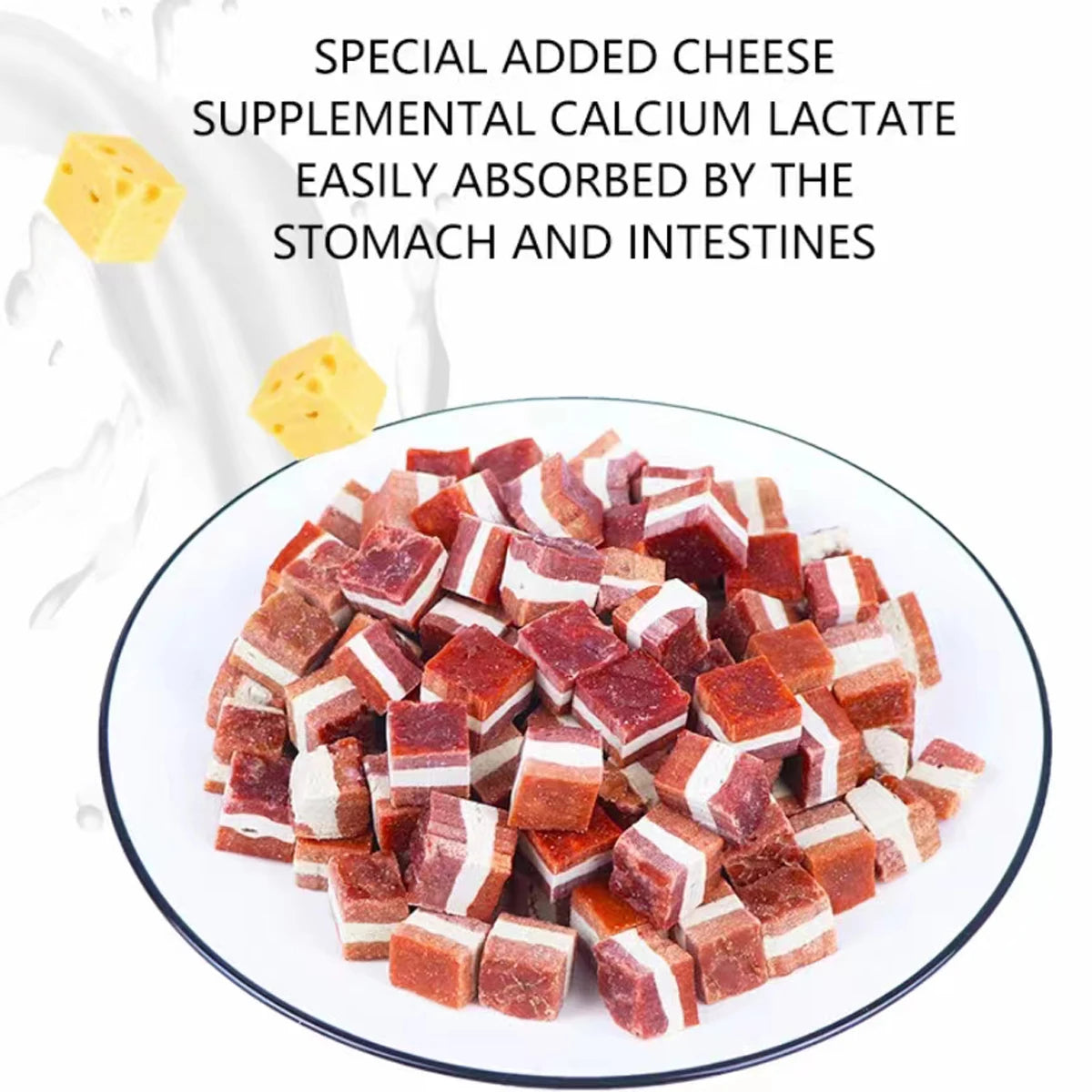 Diced Beef Dog Treats for Small,