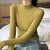 Women’s Slim Half‑Turtleneck Knitted Pullover Sweater