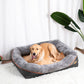 Large Dog Bed Soft Comfortable Anti Allergy Warm Fleece Removable Washable Cover Pet Bed Waterproof