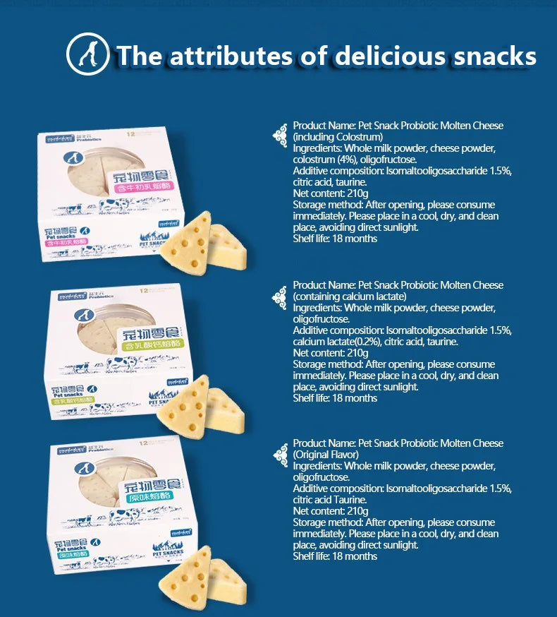 Pet Freeze-dried Food High Calcium Cheese