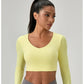 Active Form Long‑Sleeve Fitness Top