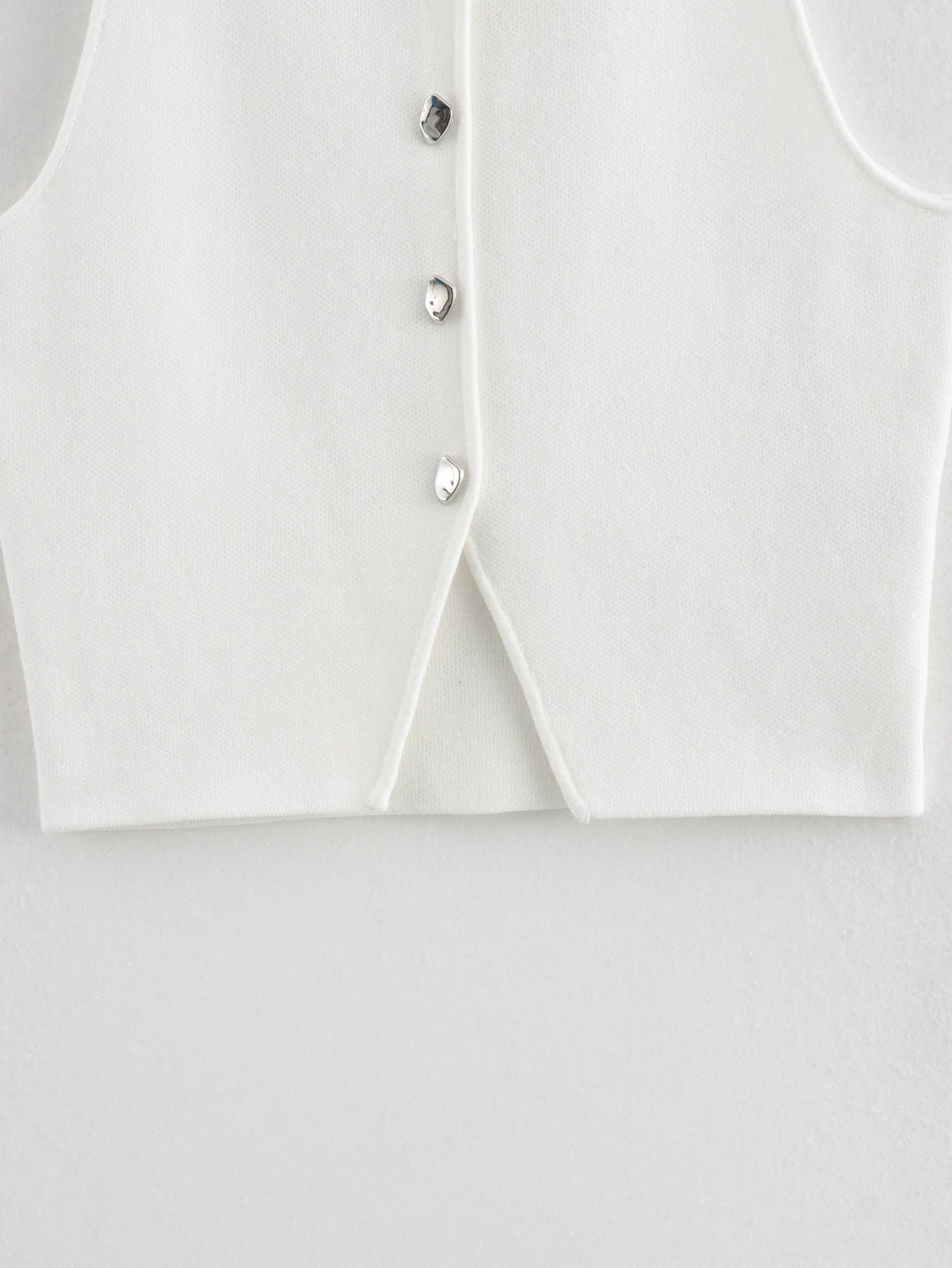 Chic Knit Sleeveless Vest Top