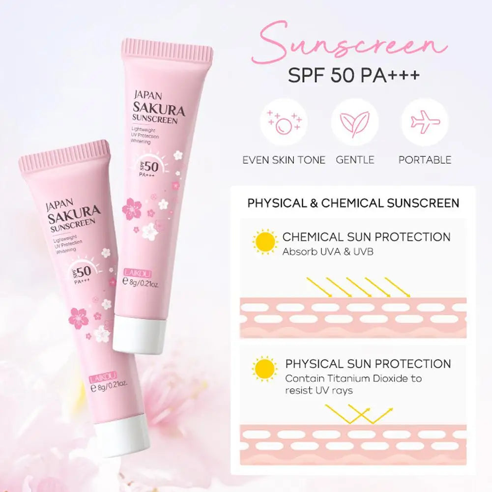 Sakura 6-Piece Travel Skin Care Set