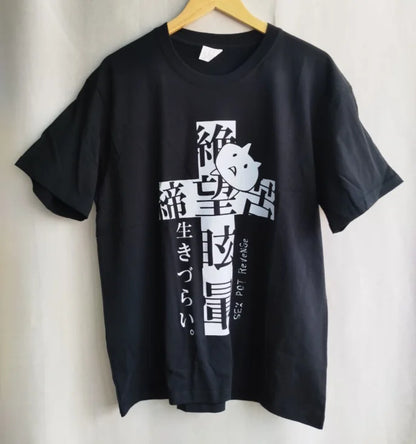 Women’s Y2K Cotton Oversized Graphic T‑Shirt